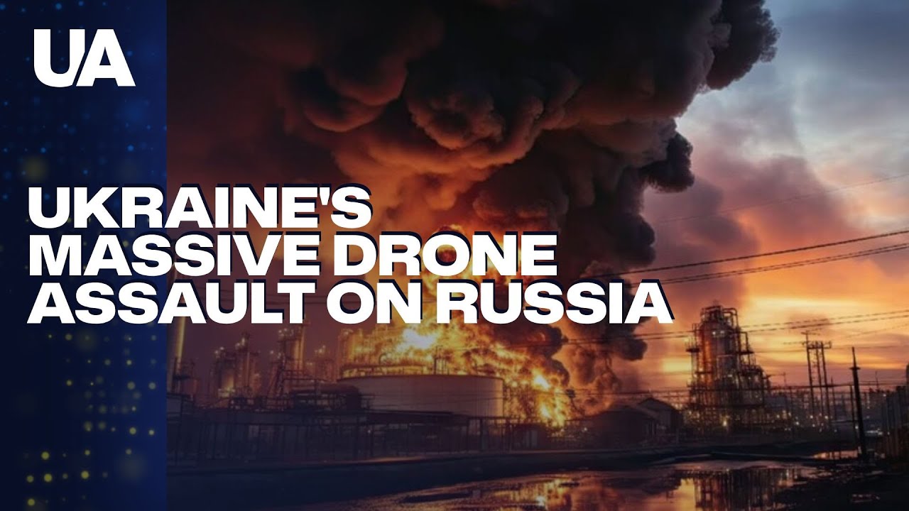 Ukraine's Massive Drone Strikes Hit Russian Oil Refineries