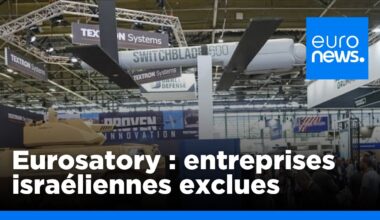 Les entreprises israéliennes ne participeront pas au salon de l'armement Eurosatory | euronews 🇫🇷