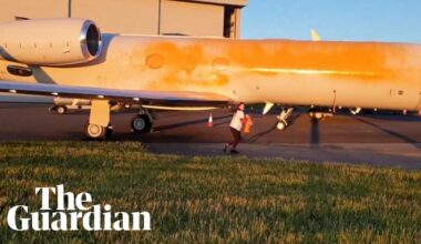 Planes spray-painted at UK airfield where Just Stop Oil says Taylor Swift jet landed