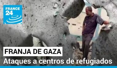 Israel niega ataques a campos de refugiados en Gaza donde no parece que exista un solo lugar seguro