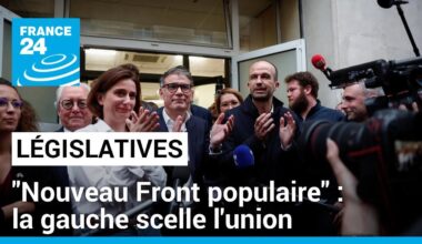 "Nouveau Front populaire" : la gauche scelle l'union et annonce un "programme de gouvernement"