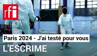 Paris 2024 - J'ai testé pour vous : Leçon #6 : croiser le fer • RFI