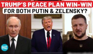 Finally Revealed: Trump’s ‘Peace Plan’ To End Ukraine War; Russia Reacts, Will Zelensky Agree?