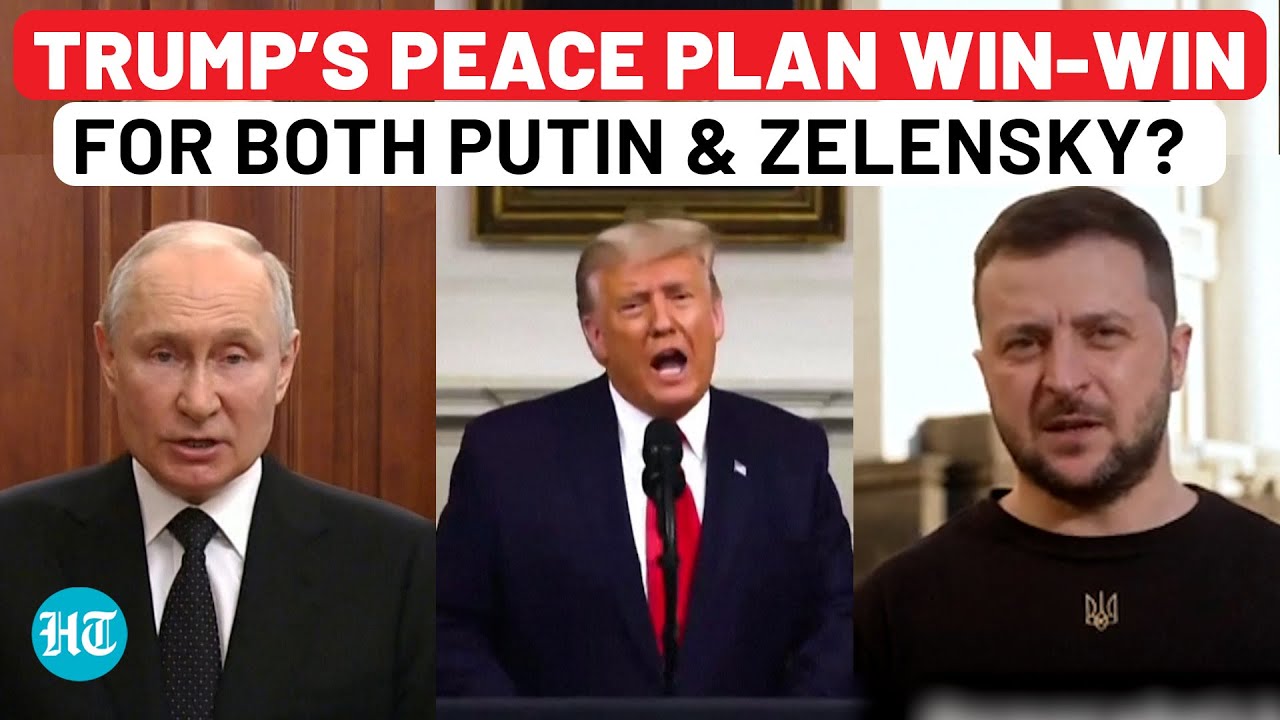 Finally Revealed: Trump’s ‘Peace Plan’ To End Ukraine War; Russia Reacts, Will Zelensky Agree?