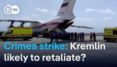 How Russia blames the US for strike on Crimea | DW News