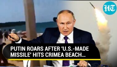 On Cam: Civilians In Crimea In Panic After Ukraine Missile Attack; Putin Blames U.S., Vows Revenge