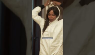 Naomi Campbell reflects on her viral Covid hazmat suit video