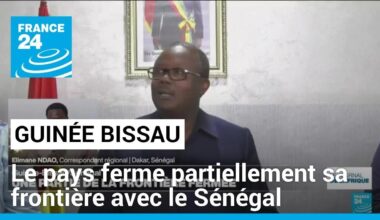 La Guinée-Bissau ferme partiellement sa frontière avec le Sénégal • FRANCE 24