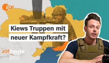 Militäranalyst Gady über Eindrücke von der Front, Rekrutierung und Krim-Angriffe | ZDFheute live