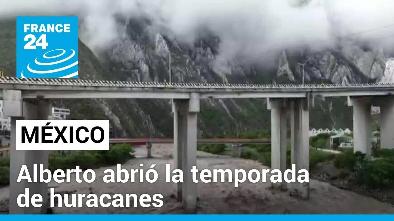 Así fue Alberto, la primera tormenta de la temporada de huracanes en las costas mexicanas