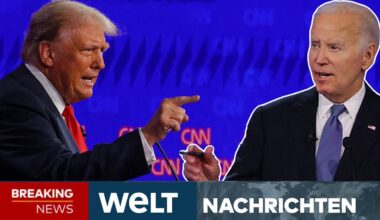 USA: Trump teilt aus! Aussetzer von Biden im Duell! Trump mit brisanter Ansage zu Ukraine | STREAM