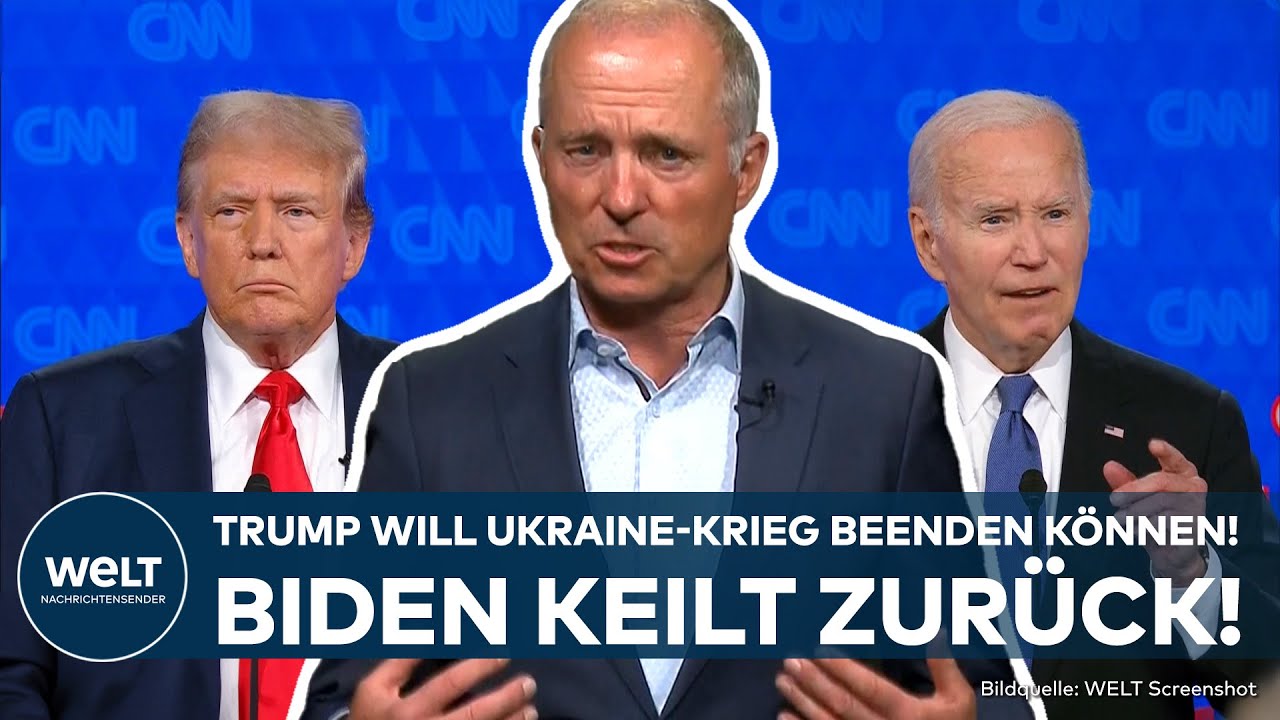 TV-DUELL: Ukraine? Trump tönt! "Werde Krieg vor Amtsantritt beigelegt haben!" Biden: "Sucker! Loser"