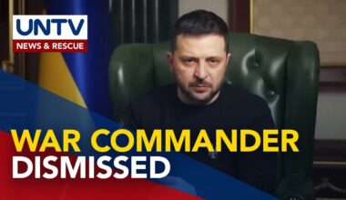 Pres. Zelenskyy announces dismissal of Ukraine’s commander of Joint Forces