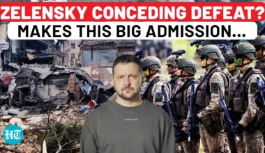 Zelensky’s Big Admission Of Defeat? Says ‘Don’t Want To Prolong War’; Says This On Peace Deal