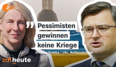 Außenminister Kuleba: So will die Ukraine Frieden erreichen I auslandsjournal