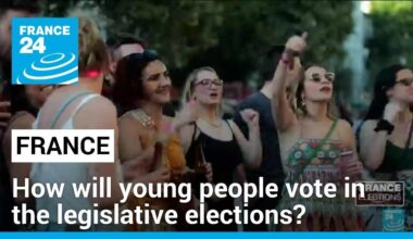 French legislative elections: how will young people vote? • FRANCE 24 English