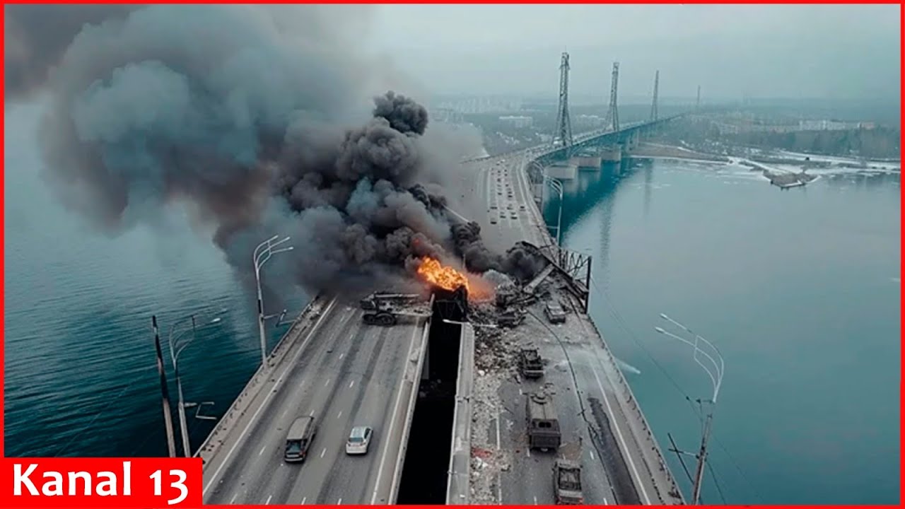 Crimean bridge became a trap for Russians, so Ukraine does not completely destroy the bridge