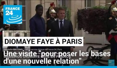 Bassirou Diomaye Faye en France : Une visite "pour poser les bases d'une nouvelle relation"