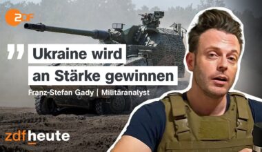 KNDS-Radhaubitze: Neue Hoffnung für die Ukraine? Eindrücke von der Front | ZDFheute live