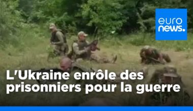 L'armée ukrainienne enrôle des prisonniers pour sa guerre contre la Russie | euronews 🇫🇷