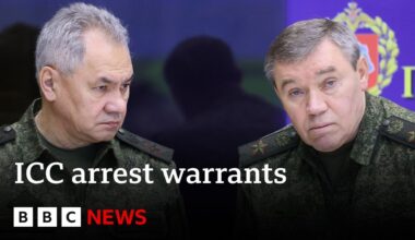 War crimes arrest warrants issued for top Russian officials | BBC News