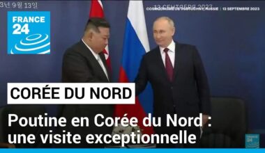 Poutine en Corée du Nord : une visite pour un "partenariat stratégique" • FRANCE 24