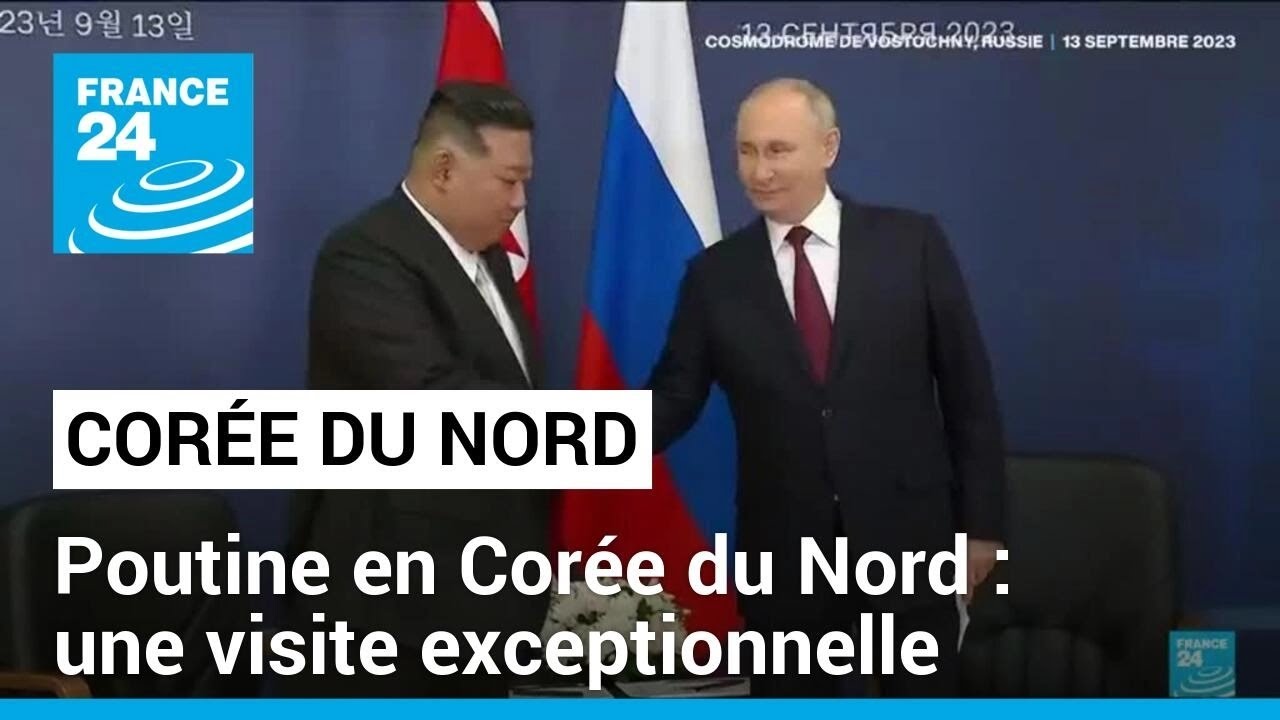 Poutine en Corée du Nord : une visite pour un "partenariat stratégique" • FRANCE 24