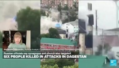 Gunmen in Russia's Dagestan conduct deadly attacks on churches, synagogue, police post • FRANCE 24