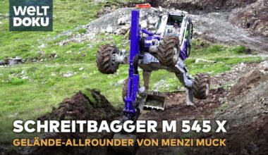 Der Schreitbagger M 545 X: Meister aller Gelände mit unglaublichen Fähigkeiten! | WELT HD Doku