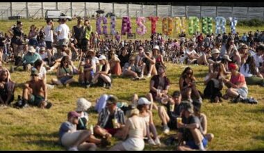 No comment : ouverture du festival Glastonbury | euronews 🇫🇷