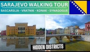 SARAJEVO WALKING TOUR * HIDDEN DISTRICTS *  Bascarsija | Vratnik | Konak | Synagogue