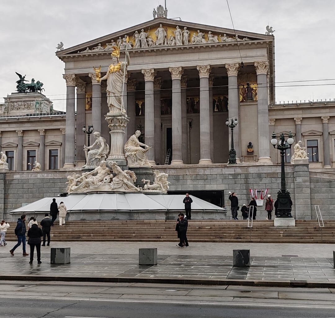 Austrian Parliament, Vienna .