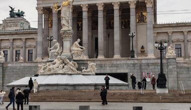 Austrian Parliament, Vienna .