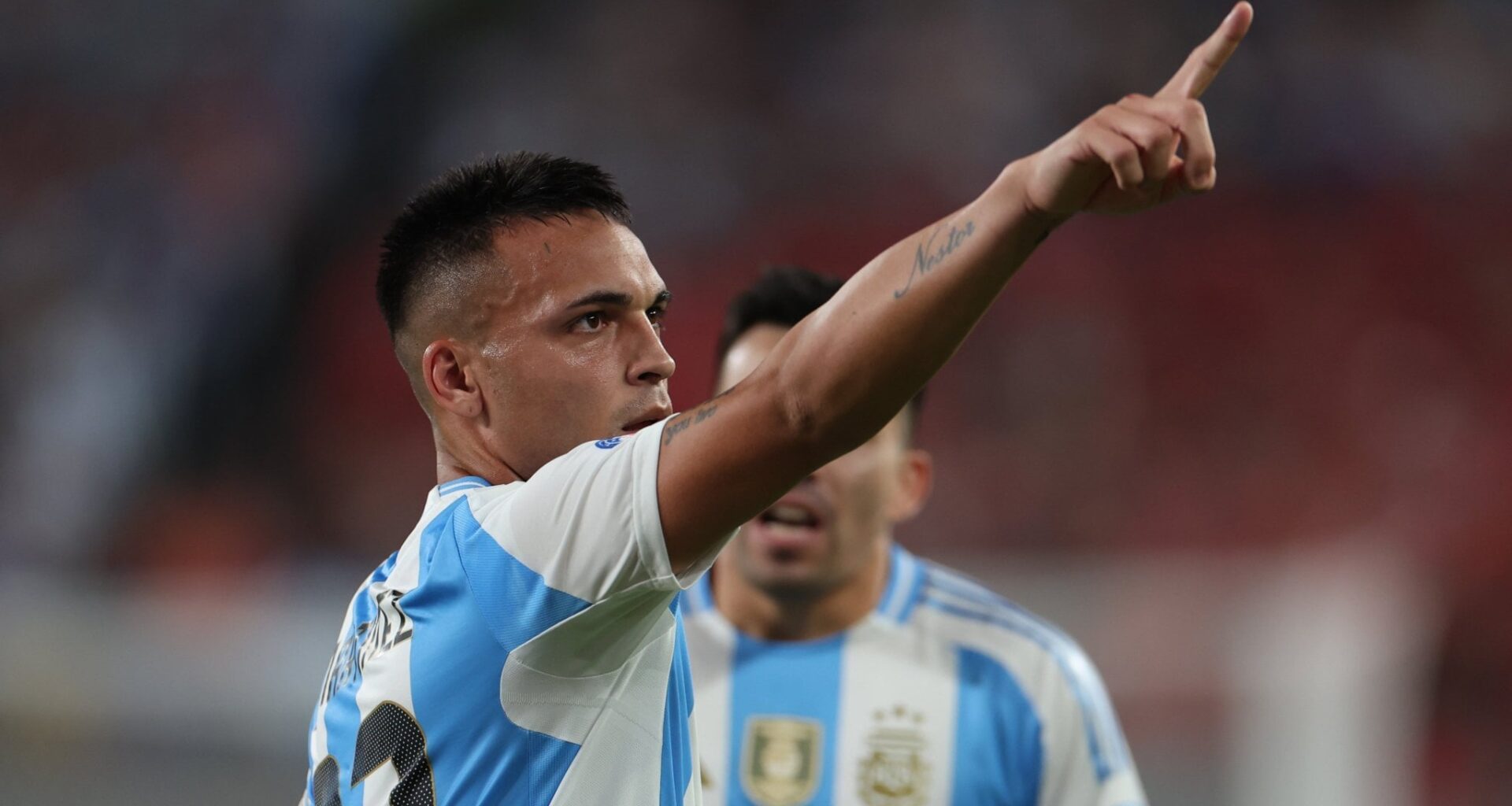 [Golazo America] Lautaro Martinez went 19 months without scoring for Argentina from September 2022 to March 2024...  He now has five goals in his last six matches for La Albiceleste, three coming as a substitute 💪