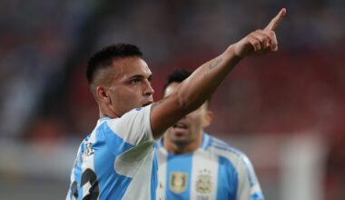 [Golazo America] Lautaro Martinez went 19 months without scoring for Argentina from September 2022 to March 2024...  He now has five goals in his last six matches for La Albiceleste, three coming as a substitute 💪