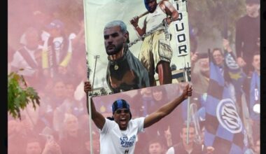 [Inter Xtra] OFFICIAL: Denzel Dumfries and Inter have each been fined €4000 after the player lifted an offensive banner directed towards a rival player. The club attempted to appeal the fine but the FIGC denied the request. @FIGC