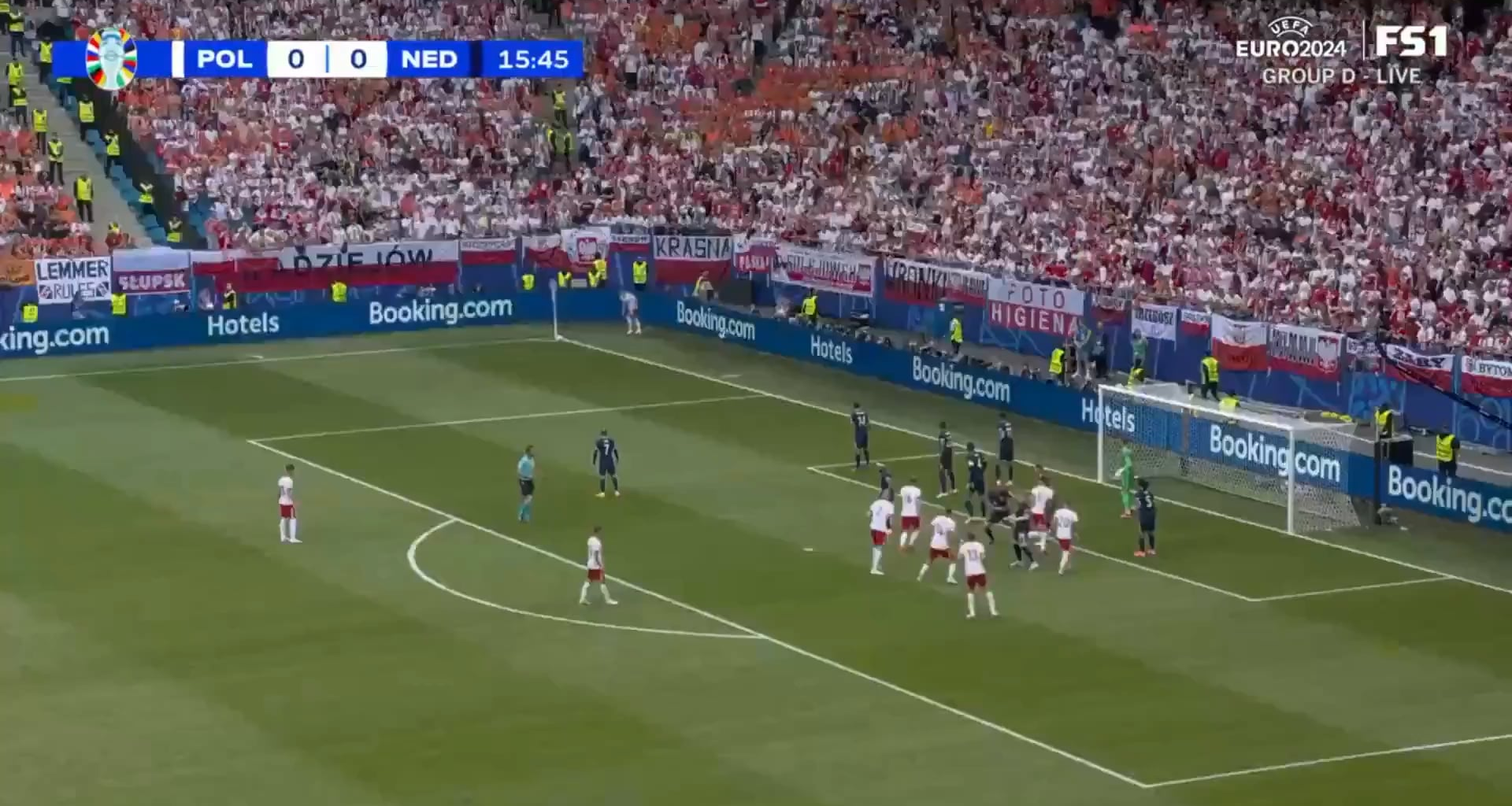 Poland [1] - 0 Netherlands - Adam Buksa 16' [Piotr Zielinski Assist] (Poland ended up losing 2-1)