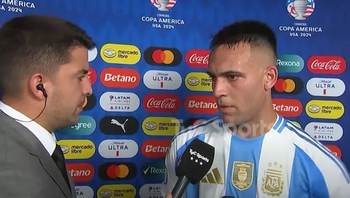 Lautaro: “I feel good. I had a great season with Inter and I wanted to get away from the World Cup. I prepared for this, it was important to me. I wanted to prove myself and I'm doing it. Hug with Messi? He helped me a lot to regain my confidence in the national team.“