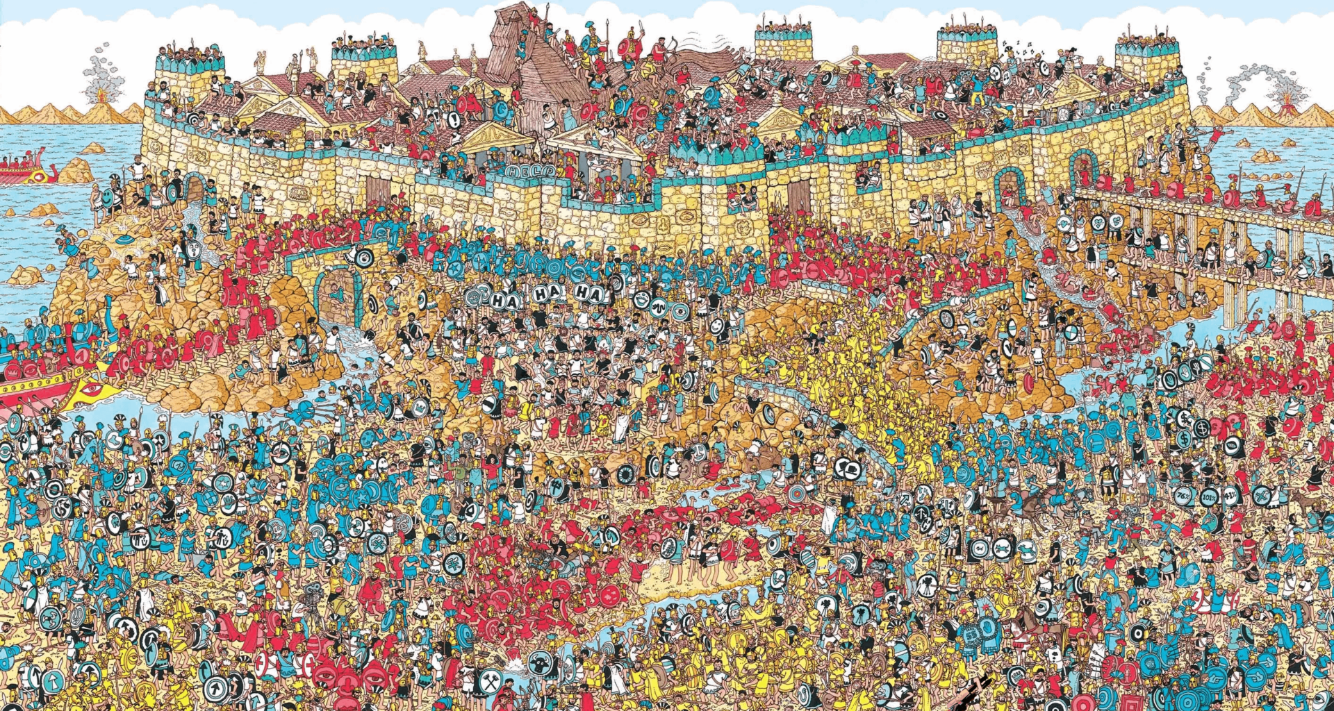 Where's Jacob?  Rees-Mogg has been very conspicuous by his absence during the election campaign. Here's a twist on that old favourite "Where's Wally?" but this time we are searching for Jacob. I promise you he's in there somewhere. Solution to follow in an obscured image if you don't find him...