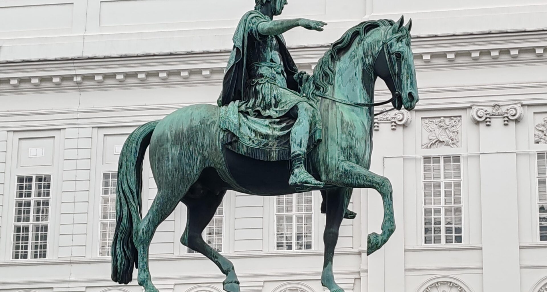 Vienna, Austria . Joseph II statue . ( OC ).