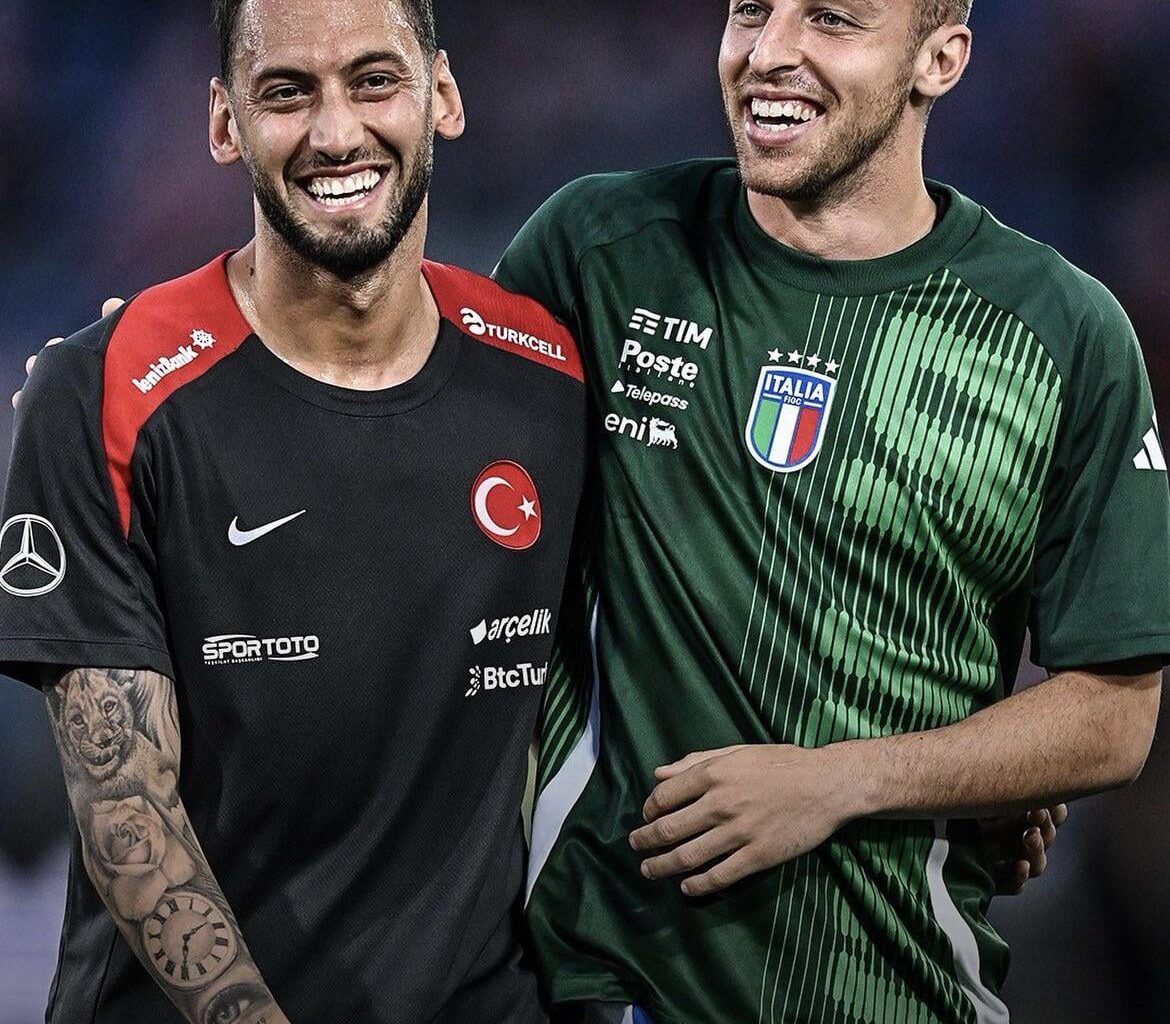 Hakan and Frattesi ⚫️🔵