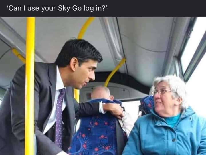 Oh I didn't have sky tv as a kid, so I must be poor like you and relatable