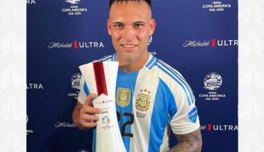 Man of the Match for Argentina vs. Peru: Lautaro Martinez