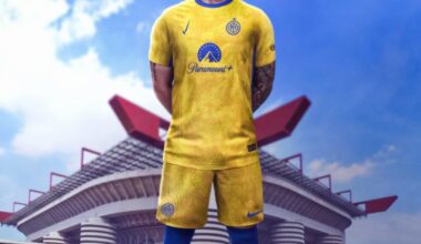 [B/R Football] Inter’s rumored 2024-2025 third kit. 🟡⚫️🔵