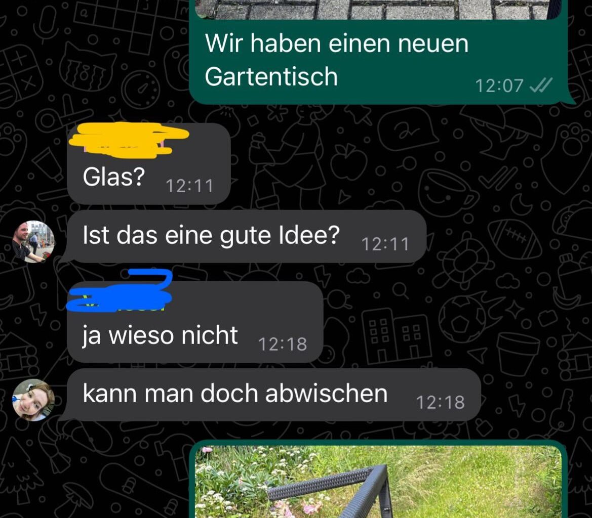 An manchen Tagen sollte man einfach liegen bleiben