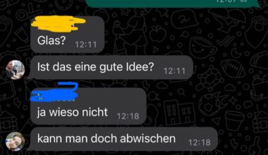 An manchen Tagen sollte man einfach liegen bleiben