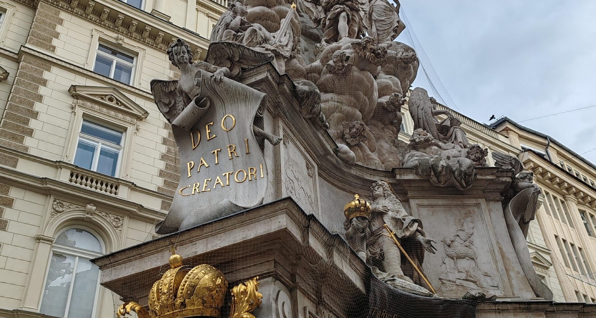 Vienna´s Pest Column . Dating from 1679 .