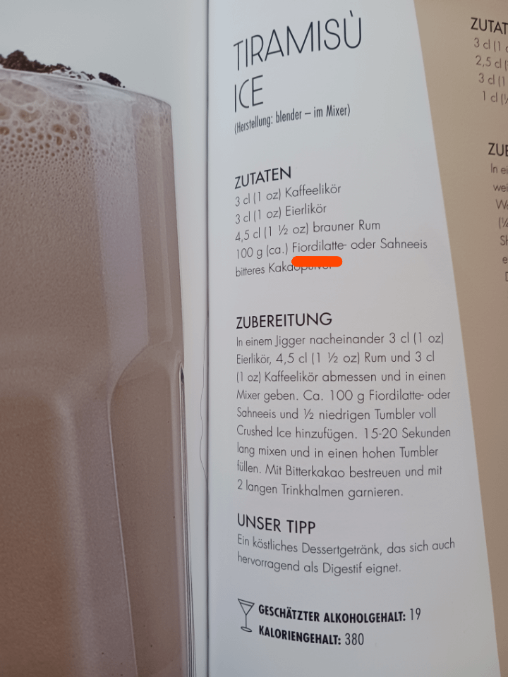 Hilfe bei einem cocktail