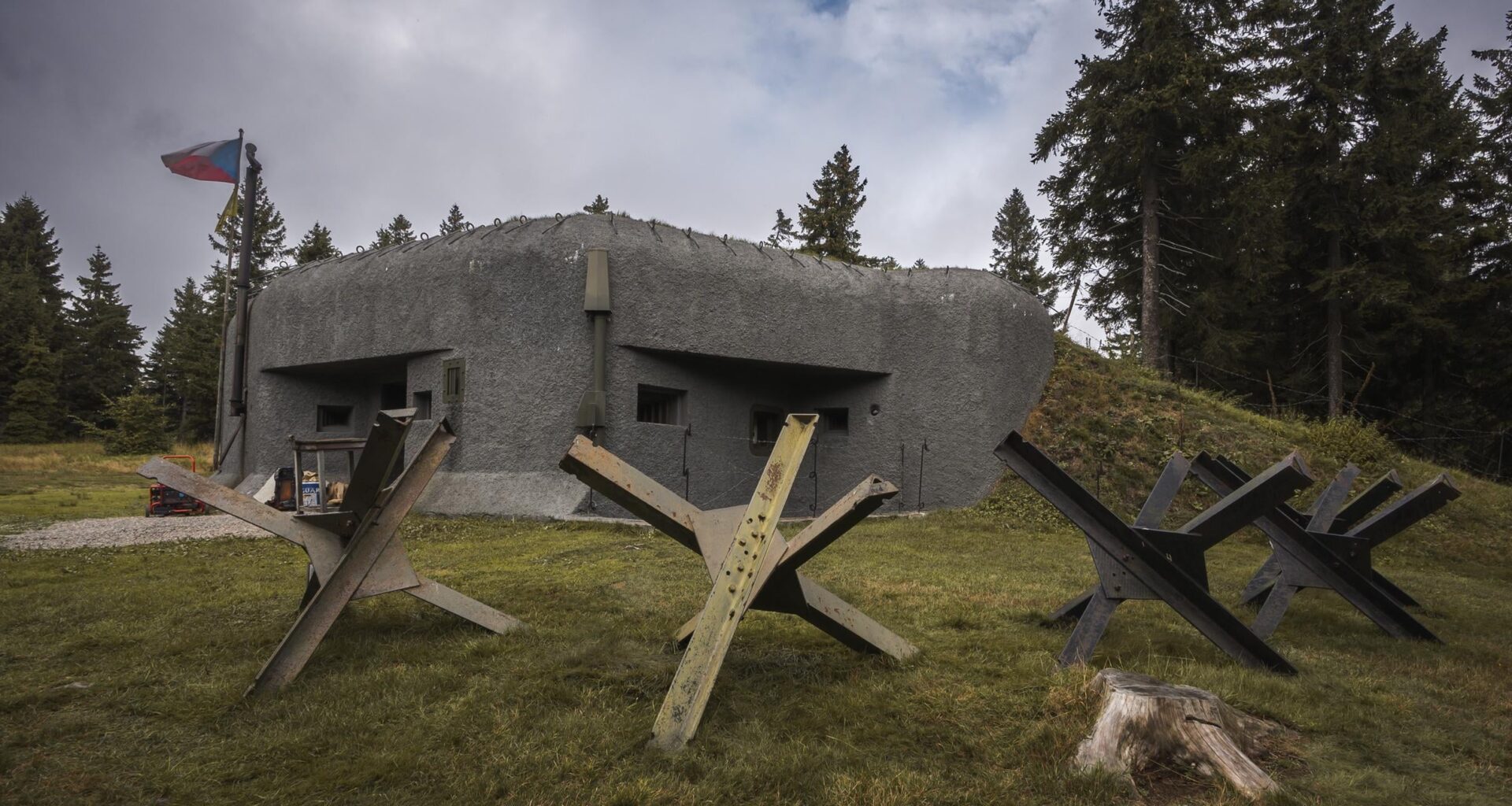 WW2 fortifications in Czechia [OC]