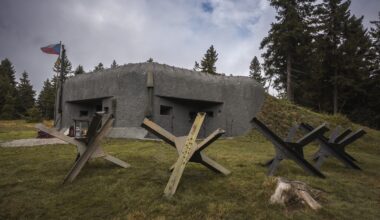 WW2 fortifications in Czechia [OC]